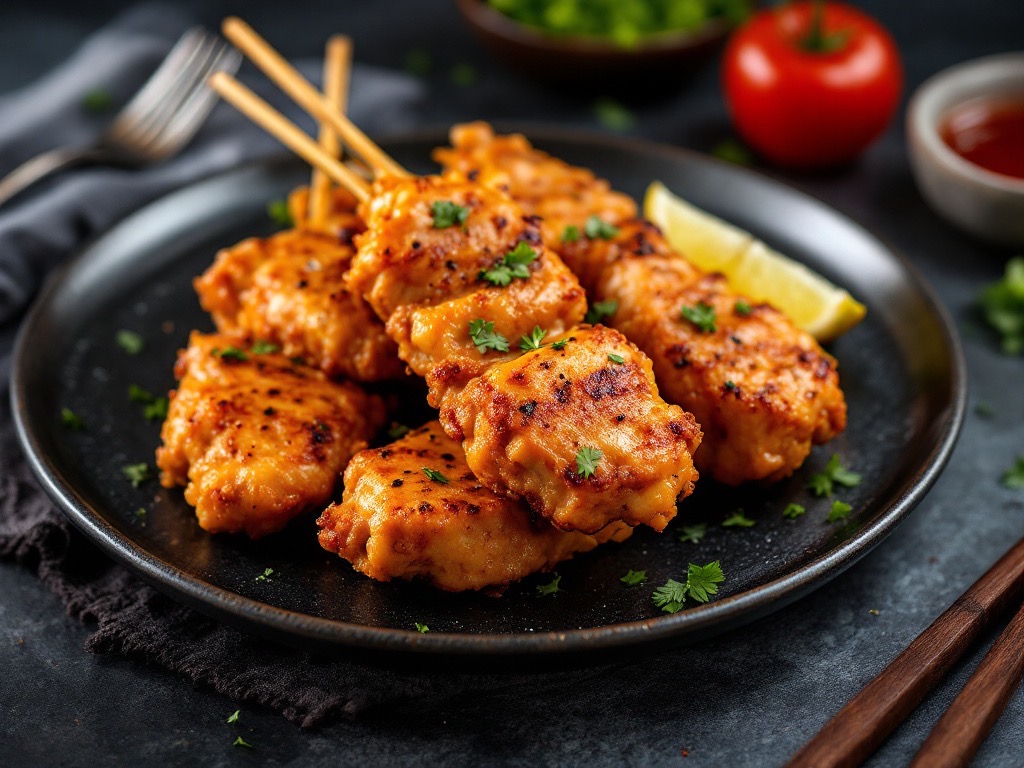 Chicken-Satay-Sticks